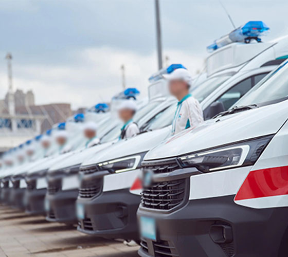 岳阳县服务车队展示